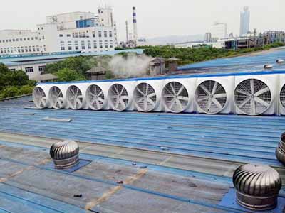 無動力風(fēng)機換成玻璃鋼負壓風(fēng)機